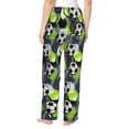 thumbnail image 3 of Balery Football print Women's Pajama Pants,Ultra Lightweight Pjs,Lounge Pant-Small, 3 of 9