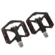 thumbnail image 3 of Pedales de Bicicleta, Pedales de Fibra de Carbono Pedales Planos de Ciclismo de Bicicleta con Eje de Titanio Non Slip Pin para Bicicleta Plegable Bicicleta de Montaña Bicicleta de Carretera, 1 Par, 3 of 5