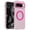 Rose, variant on Dteck for Google Pixel 9 / 9 Pro Magnetic Case Cover, Shockproof Supports Wireless Charging Hard PC Back TPU Bumper Phone Case, Rose