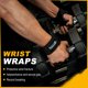 thumbnail image 4 of Correas de levantamiento FITFIV para levantamiento de pesas, gimnasio, entrenamiento de fuerza, 4 of 7