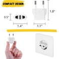 thumbnail image 2 of European Plug Adapter, Travel Adapter, US to Europe Plug Adapter, EU Adapter, Electrical Adapters, Converter Plug, European Outlet Adapter, Travel Plug Adapter, Converter Plug for Europe, 2 of 10