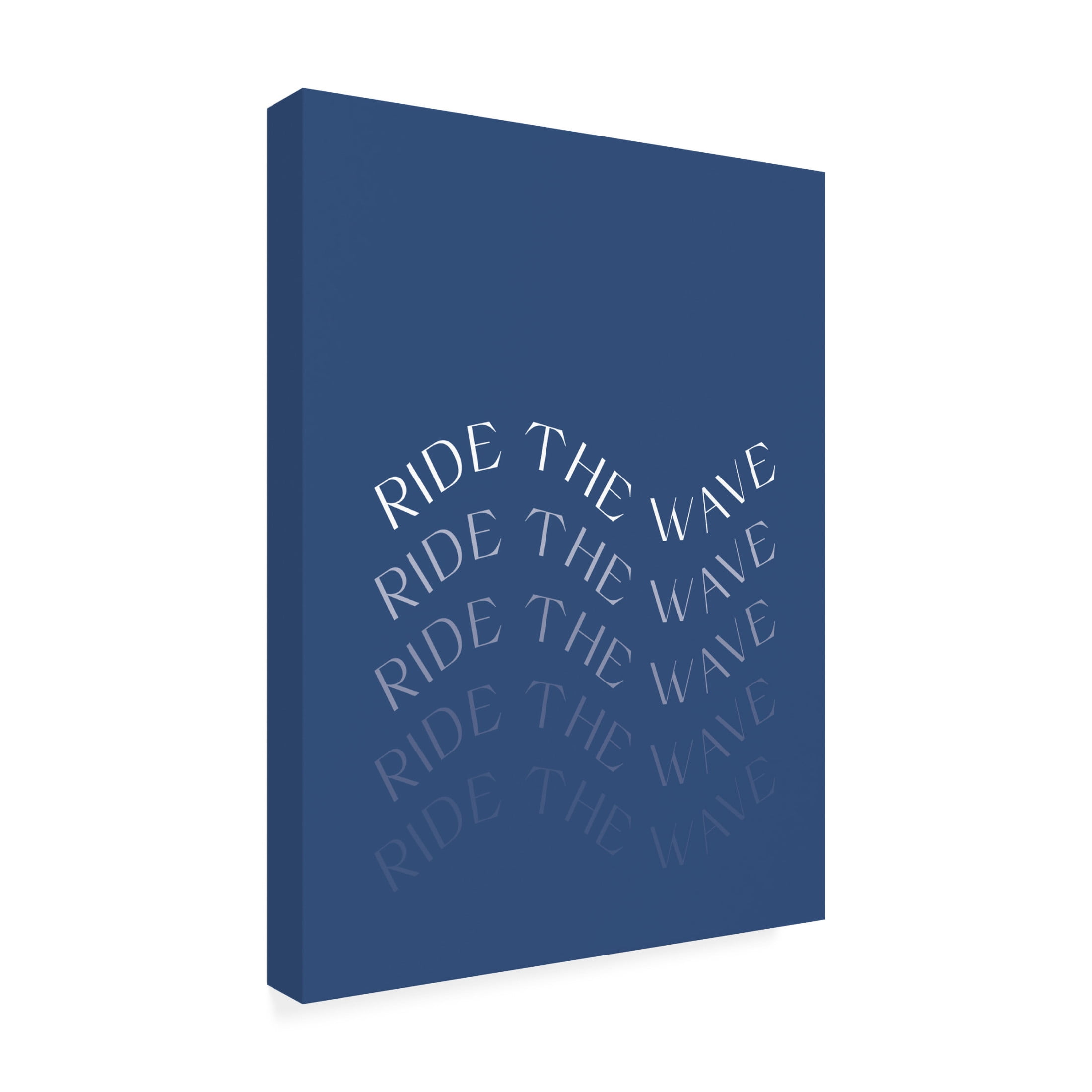Trademark Fine Art Beth Cai Ride The Wave Canvas Wall Art