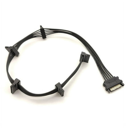 1 * SATA Power Cable-black