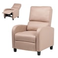 thumbnail image 1 of Sillon Reclinable Reposet Sofa Individual Tela Moderno Sala beige, 1 of 8