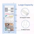 thumbnail image 5 of Behome Stuffed Animal Storage, Over the Door Organizer with 4 Large Pockets, Hanging Door Toy Organizer for Bedroom, Bathroom, Pantry, White, 5 of 7