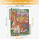thumbnail image 3 of Pintura de diamante 5D (30 x 40 cm) Kit de pintura de diamante de animal de conejo Pintura de bordado de diamante 5D Kit de pintura de diamante completo de conejo Pintura de diamante Pascua Decoración, 3 of 5