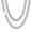 9mm-white gold-20in, variant on FANCIME Gifts for Men Miami Cuban Link Chain for Men Hip Hop Cuban Chain White Gold Plated Stainless Steel 7mm/9mm/11mm Width, 20"-24", Waterproof & Tarnish-Free