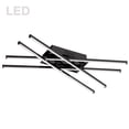 thumbnail image 1 of Dainolite SUM-24FH-MB Matte Black Flush Mount, 1 of 3
