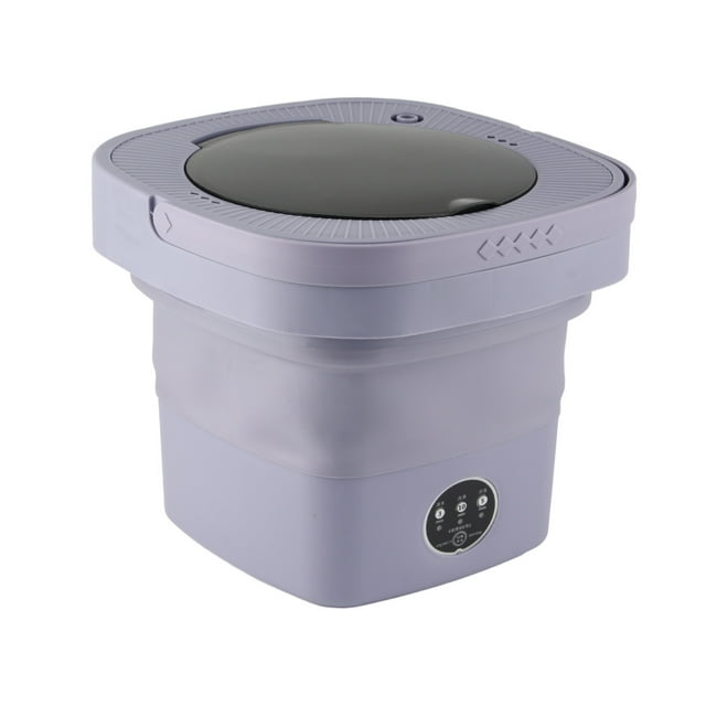 Foldable Washing Machine with High Speed, 6.5L Large Capacity, Soft Spin Drying for Clothes