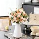 thumbnail image 3 of Flores artificiales, flores falsas, flores de imitación, juego de regalo para mujeres, pequeñas flores artificiales Dianxing de alta gama, hortensias, claveles, decoración para bodas, hogar, artículos, 3 of 4