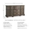 thumbnail image 3 of Signature Design by Ashley Furniture Ardenfield Light Brown Dresser, 3 of 9