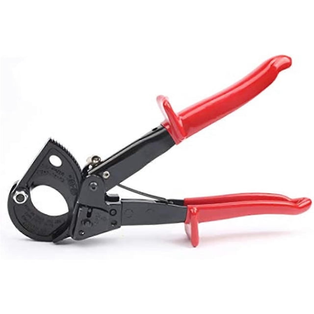 Mengshen Ratcheting Cable Wire Cutter Heavy Duty Aluminum Copper Ratchet Cable Cutting Hand Tool Cut up to 240mm