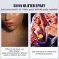 thumbnail image 4 of 60ml Shiny Glitter Spray Glitter Hairspray Para Mujeres Glitter Powder Makeup Spray Hair And Body Glitter Spray ANGGREK  Otros, 4 of 8