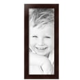 thumbnail image 2 of ArtToFrames 8" x 20" Cherry Picture Frame, 8x20 inch Red Wood Poster Frame (WOM-4309), 3 Pack, 2 of 6