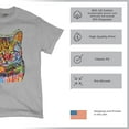 thumbnail image 4 of Tee Hunt If Cats Could Talk They Wouldn't T-Shirt Cute Dean Russo Men's Tee, Gray, Large, 4 of 5