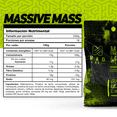 thumbnail image 2 of Mad Labz, Massive Mass, 4.5kg, Ganador De Peso 961kcal. MAD LABZ Proteina Massive Mass, 2 of 2