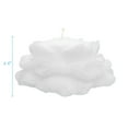 thumbnail image 2 of Mainstays Unscented Rose Candle, 2.4 inches Height, White, 2 of 5