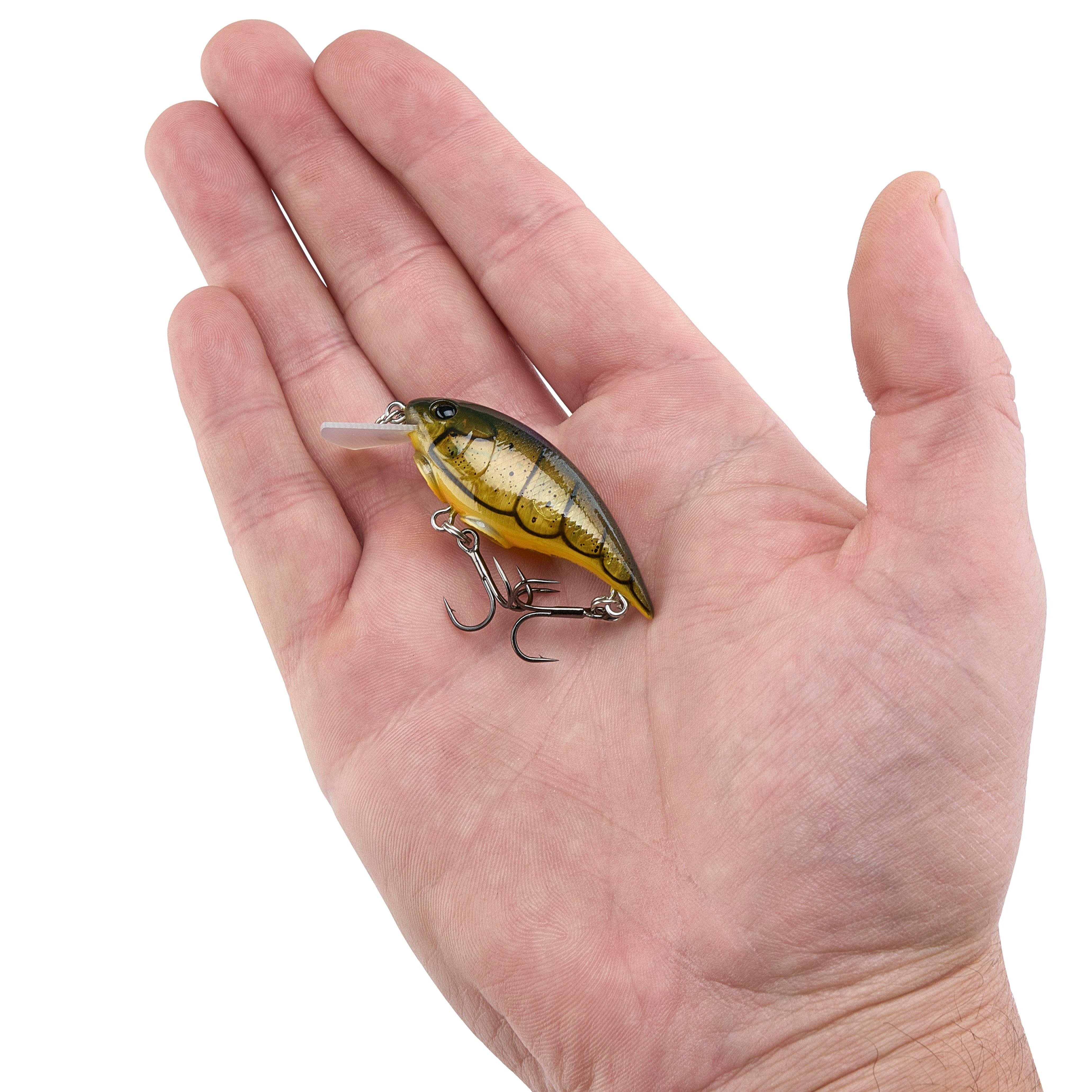 Berkley Shallow Money Badger Fishing Crankbait, 2.1 in, Hybrid Baitfish-Crayfish