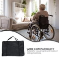 thumbnail image 3 of KAKOWELY Sac de Rangement pour Fauteuil Roulant Pliable Sac de Transport pour Fauteuil Roulant Pliable Multi-Usage Sac de Rangement pour Banc Pliable, 43.31"X29.13"X11.02 Pouces, 3 of 5