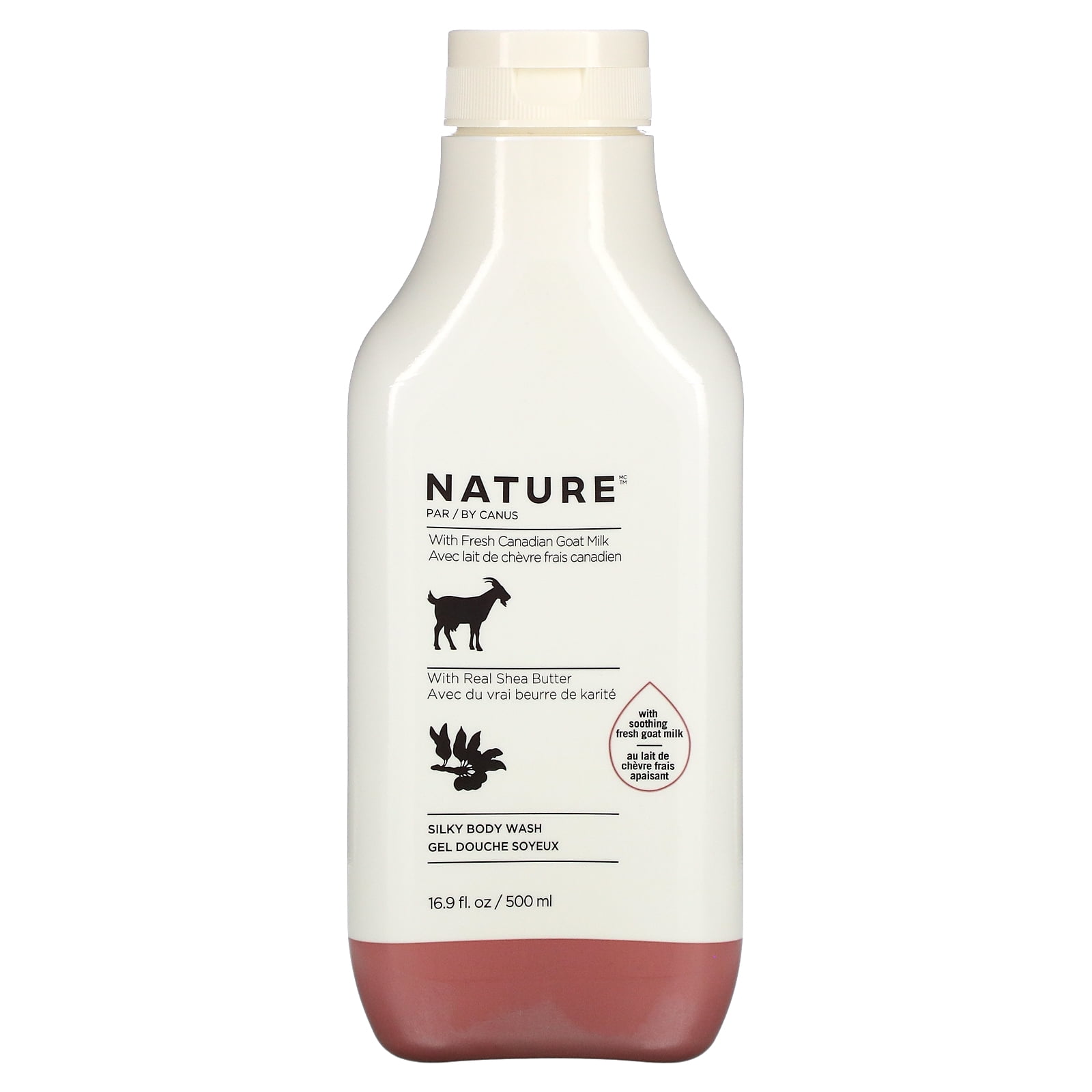 Fresh Goat Milk, Silky Body Wash, Shea Butter, 16.9 fl oz (500 ml