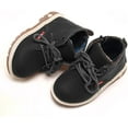 thumbnail image 4 of Baby Kids Boots - Boys Girls Rubber Sole PU Leather Shoes Hiking Ankle Boots Toddler/Little Kid, 4 of 6