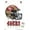 Poster & Mount Bundle, variant on NFL San Francisco 49ers - Drip Helmet 20 Wall Poster, 22.375" x 34"