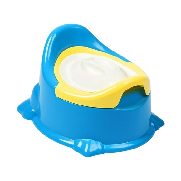 Enfant Pot Enfants Formation Siège de Toilette Facile Propre Pot Entraîneur Chaise de Toilette Siège Bleu