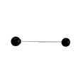 thumbnail image 1 of Sonducket Broche de perla exquisita, alfileres de esmalte a la moda, joyería de estilo Simple estético, decoraciones para chal, accesorios para el Día Accesorios de disfraces Negro/Corto Sonducket AP008831-04, 1 of 6