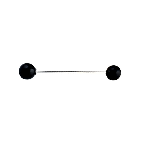 Guardurnaity Broche de perlas Esmalte Joyas Decoraciones Día de San Valentín Negro / Corto Type3 NO3 Guardurnaity AP008831-04