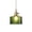 C, variant on Vintage Green Glass Pendant Light, Adjustable Hanging Ceiling Lamp, Industrial Pendant Lighting Fixture for Kitchen Island, Dining Room, Cafe and Bar