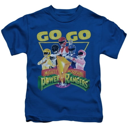 Power Rangers/Go Go S/S Juvenile 18/1 Royal Blue Pwr107