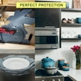 thumbnail image 5 of Silicone Placemat Pan Protectors Set - Heavy Duty Non-Slip Cookware Separators for Stacking Pots, Pans & Dishes, Scratch Protection for Nonstick & Ceramic, Space Saving Kitchen Organizer Clearance, 5 of 8