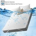 thumbnail image 3 of JIAN YA NA Waterproof Mattress Cover Protector Breathable Bed Sheet ,Queen, 3 of 10