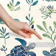 thumbnail image 3 of Small Washable Kitchen Rug, Ocean Turtle Seamless Pattern Indoor Door Mats for Entryway, Non Slip Area Rug Floor Carpet for Entrance Bathroom Bedroom, 3 of 7