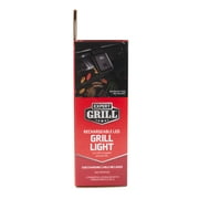 Expert Grill Usb Rechargeable Waterproof Led Grill Light, Black and Gray