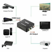 HDMI To RCA AV Adapter Converter Cable CVBS 3RCA 1080P Composite Video Audio