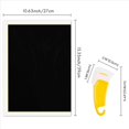 thumbnail image 4 of Papel Negro para Marcar con Grabado , 8 Piezas de Papel de Color con Raspador, 39x27cm para LáSeres de Fibra, CeráMica, 4 of 4