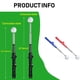 thumbnail image 4 of Toystoory Corrector de postura de entrenador de oscilación de palo de práctica, accesorio de equipo deportivo de tamaño compacto, Golf Rojo, 4 of 6