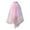 Pink, variant on Colorful Layered Mesh Skirt, Asymmetrical High Waist, Elastic Waistband, Flowy Chiffon, Tiered Ruffle Hem, Long Tulle Skirt for Women