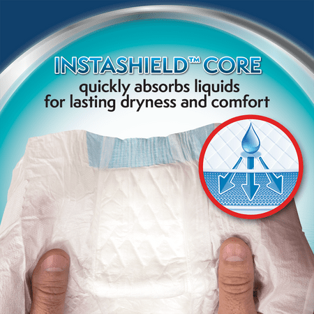Simple Solution True Fit Disposable Female Dog Diaper - L/XL - 30 Count