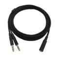 thumbnail image 1 of Cable extensor de audio universal 2 en 1 de 3,5 mm para auriculares gaming HyperX Cloud II/Alpha-/Cloud Flight/Core Headphone Edition, 1 of 5