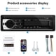 thumbnail image 2 of New car Bluetooth MP3 single-din car card U disk FM radio Bluetooth MP3, 1 Din car radio stereo DVD CD player, 2 of 5