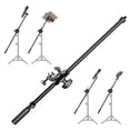 thumbnail image 3 of Mosiee Rotating Video Live Bracket Microphone Stand Boom Arms Extension Crossbar 55Cm Tripod Live Broadcast Equipment, 3 of 4