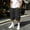 c01Black, variant on USNSM (XXL-5XL) Plus Size Cargo Capris for Men Elastic Waist Big and Tall Athletic Gym Crop Pants Baggy Summer Beach Travel Pant with Pockets Gray XXL