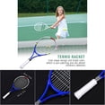 thumbnail image 4 of Tennis Racquet, Tennis Racket Durable Professional Design Aluminum Alloy  For Beginner For Intermediate For Elite Players, 4 of 8