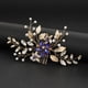 thumbnail image 3 of Peineta para el pelo con diamantes de imitación para novia, joyería para la cabeza de boda, peineta, diadema, 3 of 7