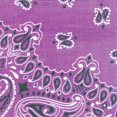 thumbnail image 1 of Hav-A-Hank Paisley Bandanna 22"X22"-Lavender, 1 of 2