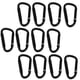 thumbnail image 5 of 40pcs D-Forma en forma de mochila de escalada al aire libre Hebillas prácticas Camping Hebillas, 5 of 6