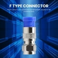 thumbnail image 4 of 50 Pcs Connecteurs de Compression RG6 Câble Coaxial Connexion Étanche Connecteur de Compression F Outil de Compression Coaxial RG6, 4 of 7