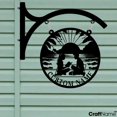 thumbnail image 3 of Craftnamesign Custom Couple Metal Hanging Sign, Metal Beach Scene Outdoor Sign, Couple Sign Wall Décor, 3 of 4